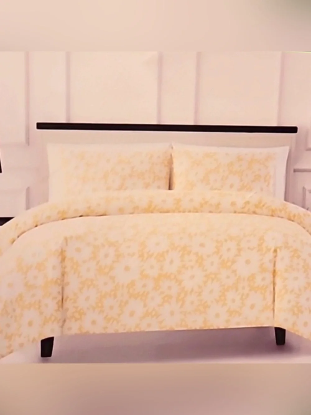Kate Spade New York Yellow Floral Full/Queen Comforter Sunny Flower EUC